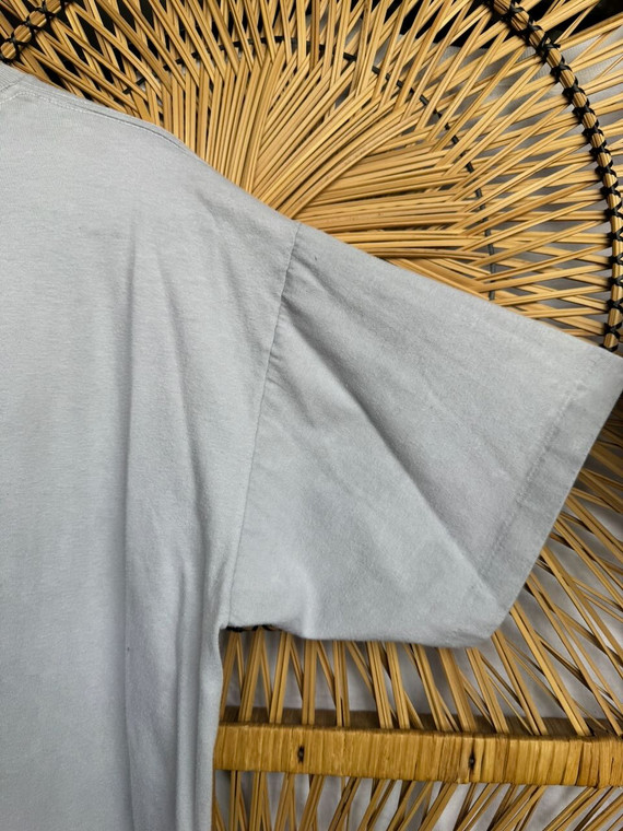 Vintage 90s Achy Breaky Heart Light Grey T-Shirt Size Large