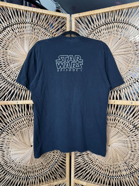 Vintage 90s Star Wars Episode 1 Sebulba Black T-Shirt Size Large