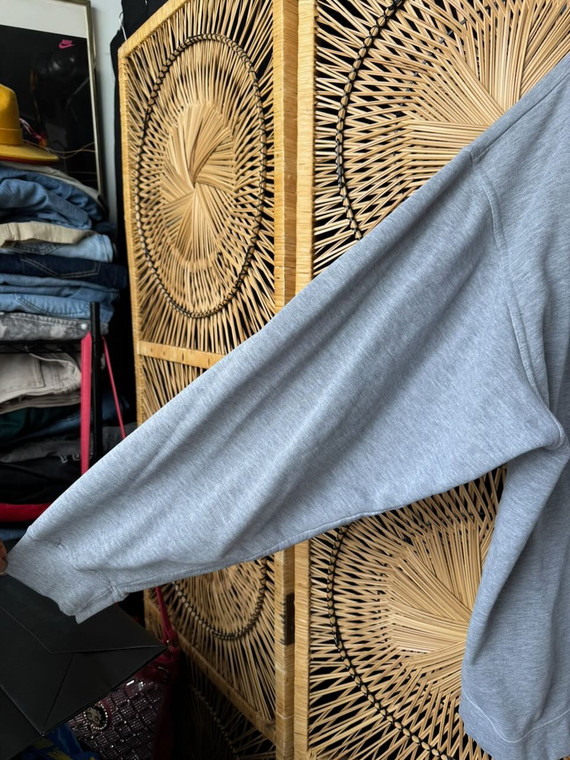 Vtg Y2K Reebok NFL Chicago Bears Grey Sweatshirt Size 2XL XXL