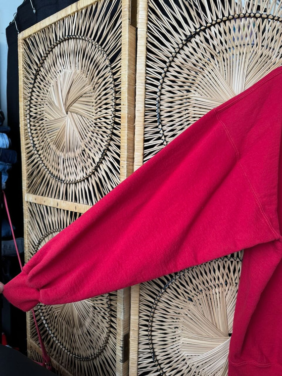 Vintage Nebraska University Huskers Red Crewneck Sweatshirt Size XXL 2XL