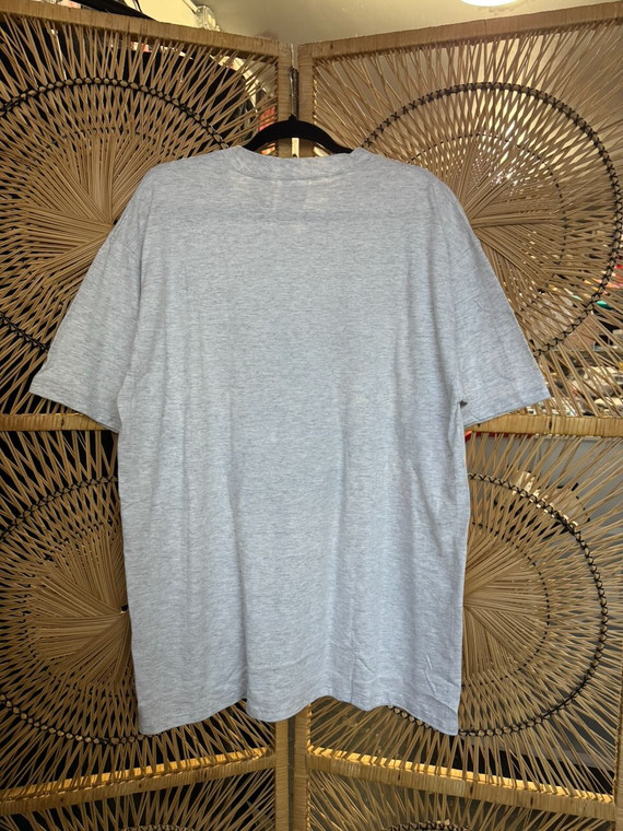 Vintage Y2K Saddam Gets A Trim... Grey T-Shirt Size X-Large