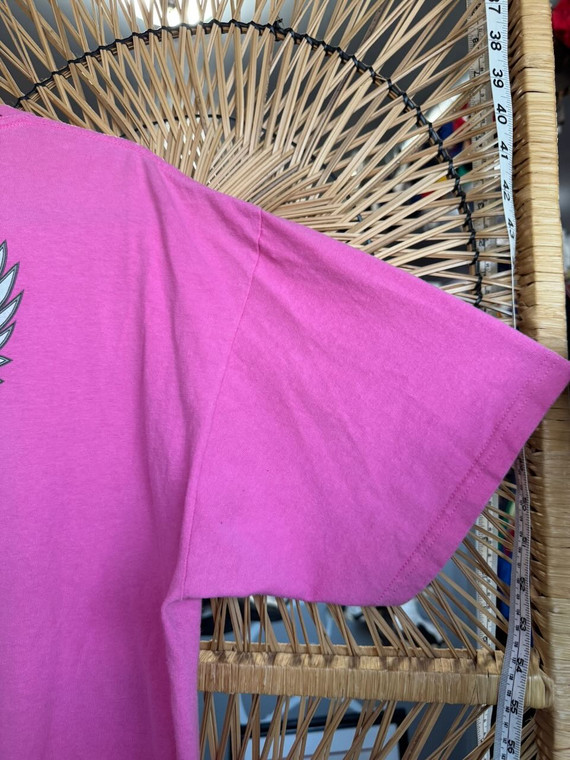 Vtg Harley Davidson Motorcycles Marion, IN Hot Pink T-Shirt Size X-Large