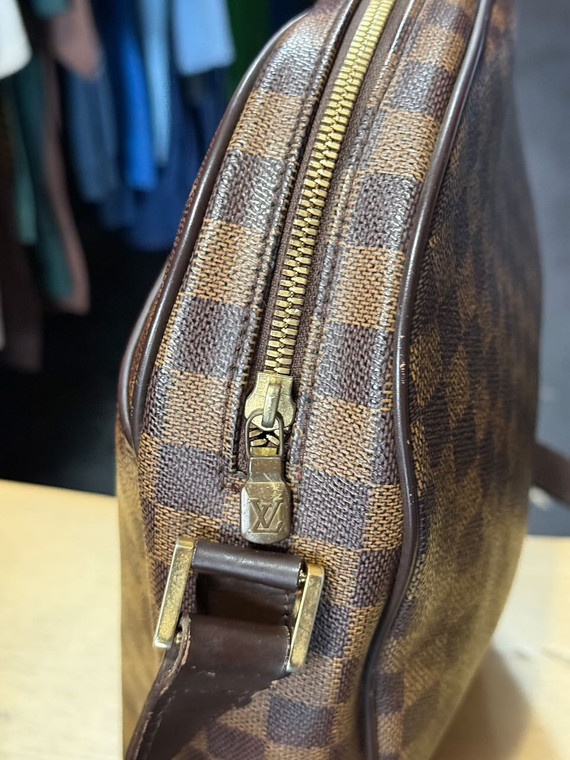 Louis Vuitton Ipanema GM Damier Ebène Canvas Shoulder Bag