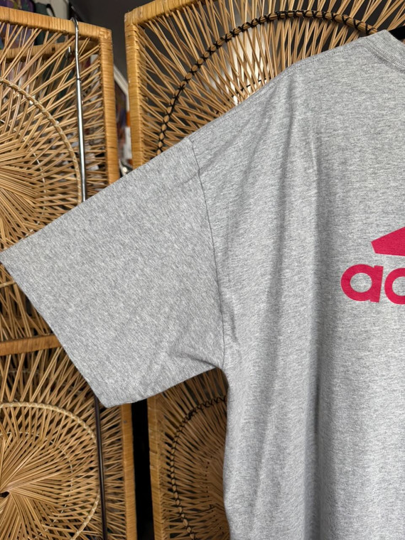 Vintage Adidas Bob Knight Winningest NCAA Coach Grey T-Shirt Size X-Large XL