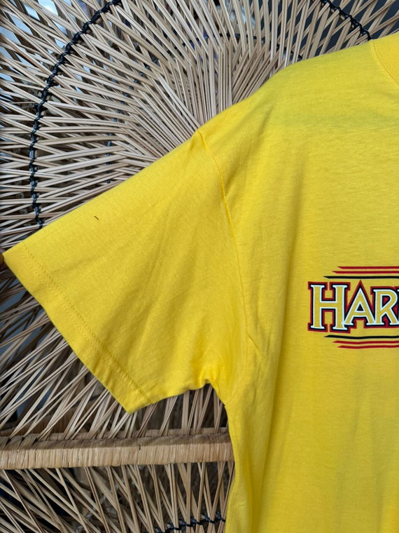 DS Vintage Y2K 2008 Harley Davidson Las Vegas Yellow T-Shirt Size Large