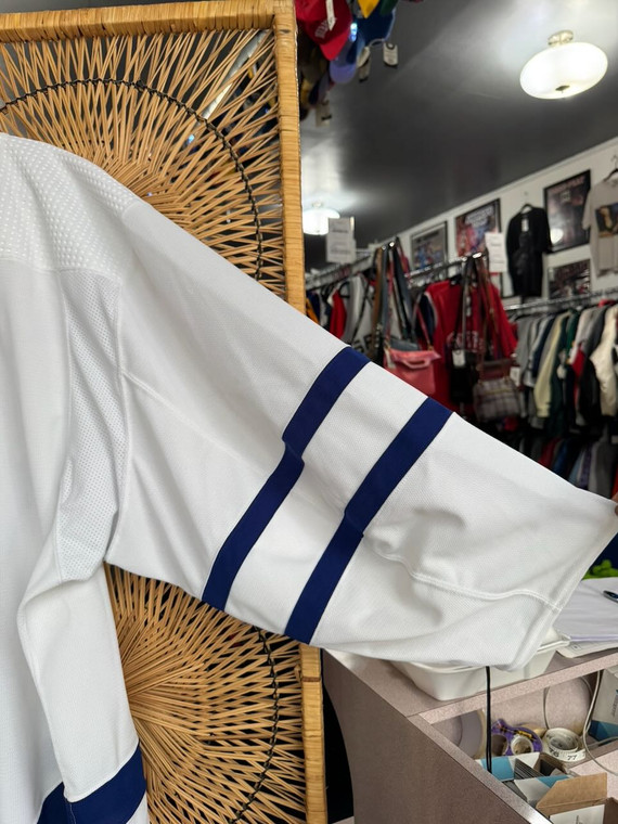 Adidas NHL Primegreen Toronto Maple Leafs White Hockey Jersey Size 58
