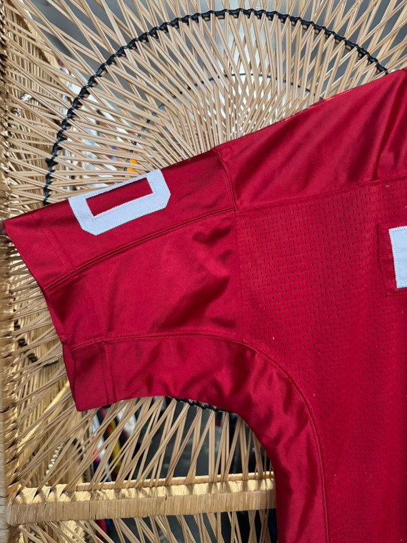 Vintage Steve & Barry's Indiana University IU Hoosiers #10 Football Red Jersey Size Medium