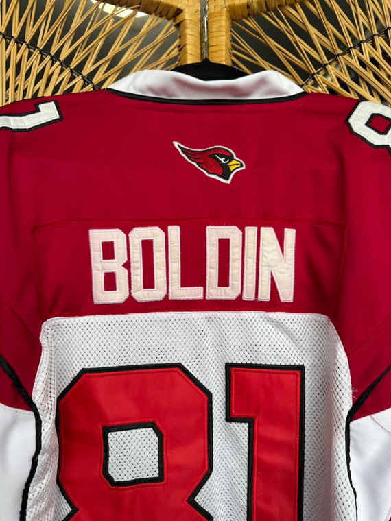 Y2K Reebok NFL Arizona Cardinals Anquan Boldin #81 Football Jersey Size 48