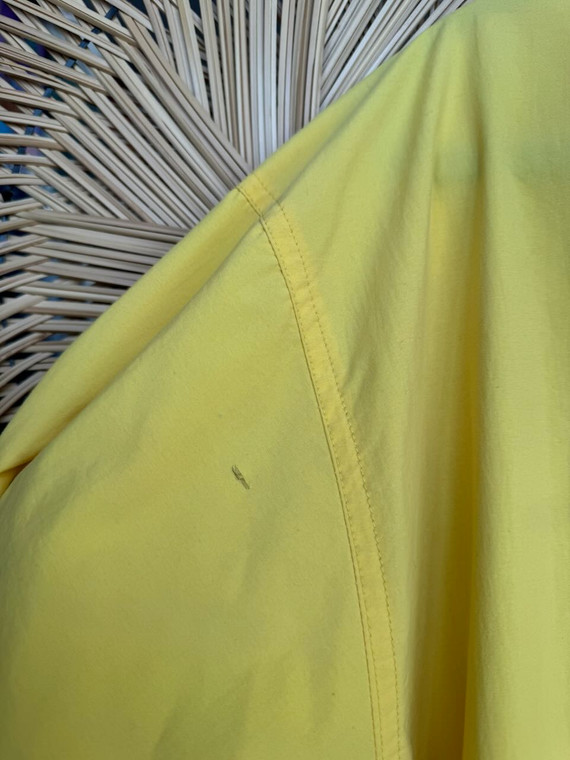 Vintage Nike White Tag Yellow Women's Hooded Anorak Windbreaker Size Large