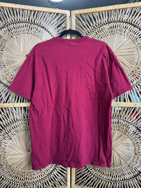 Vintage Briar Creek Indiana University IU Hoosiers Brick Red T-Shirt Size Large