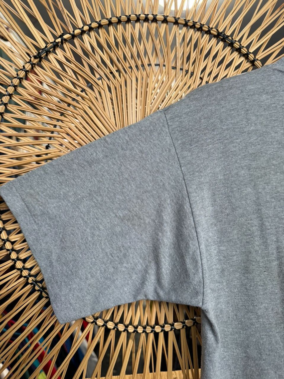 Vintage 80s Camel Cigarettes Graphic Grey T-Shirt Size Large
