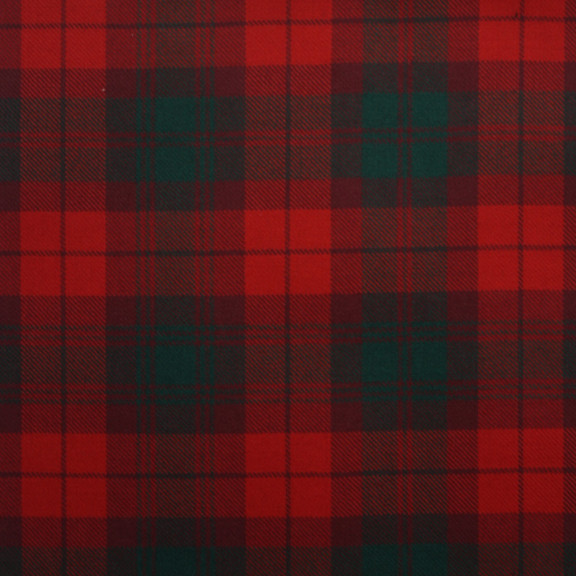 MacNab Tartan Fabric Scotcrest Scottish Tartan