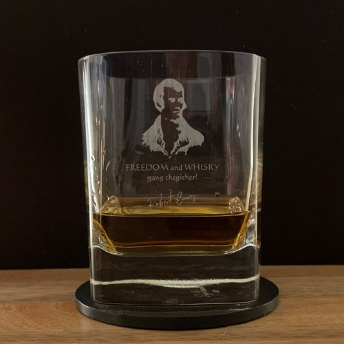 Burns Whisky Glass