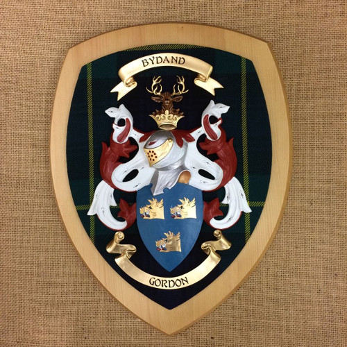 Woodcarver Coat of Arms Plaque