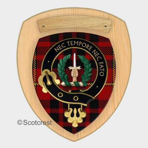 MacDonald of Glencoe Clan Plaque