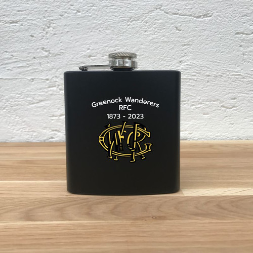 Hip Flask Gift Set - Black