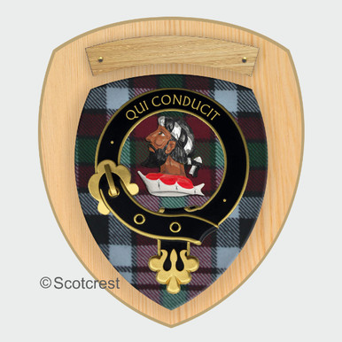 Borthwick Ancient Tartan Crest Garden Flag