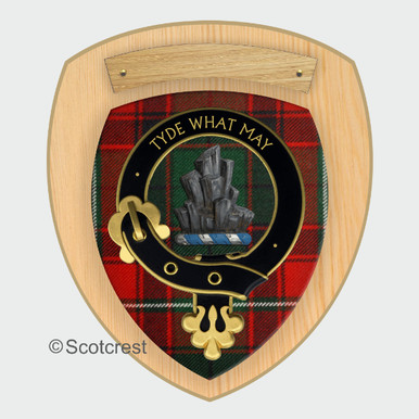 Haig Check Tartan Crest House Flag