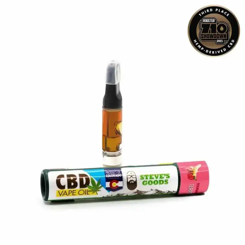 CBD Vape Cartridge — 510-Thread Hemp-Derived | Steve's Goods