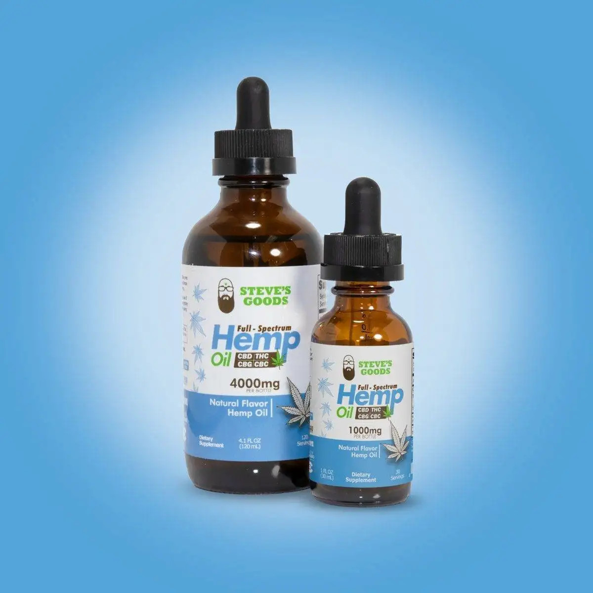 CBD Hemp Oil Tincture Oil - Natural - Full Spectrum