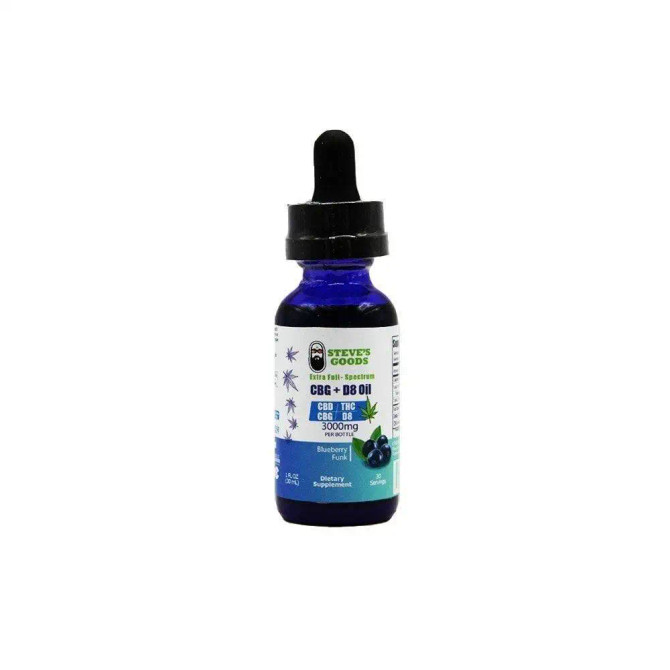 Blueberry CBD CBG D8 oil | 3000MG - Delta 8 oil