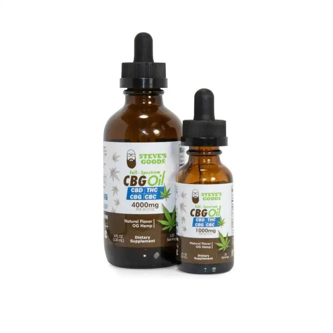 Steve's Goods OG Hemp Full Spectrum CBG Oil