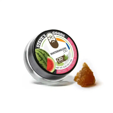 Watermelon OG CBD Wax Dabs Concentrate | Steve's Goods