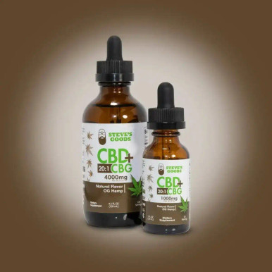 OG Hemp CBG Oil Tincture Oil | 20:1 Ratio CBD:CBG