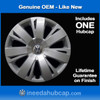 Volkswagen Jetta 16" hubcap 2011-2014 - Professionally Reconditioned