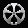 Toyota Prius 15" hubcap 2012-2015 - Professionally Reconditioned - Silver