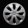 Toyota Prius C 15" Hubcap 2012-2014 - Professionally Reconditioned - Silver