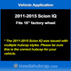Scion IQ 16" Hubcap 2011-2015 - 5 Spoke - Professionally Reconditioned