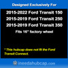 Ford Transit  2015-2022 Replica Hubcap - 16" Silver