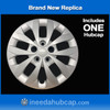 Hyundai Elantra 2016-2017 Replica Hubcap - 16" Silver