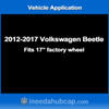 Volkswagen Beetle 17" Ring 2012-2017 - Professionally Reconditioned, Like New