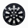 Nissan Sentra (2013-2019) Genuine Factory 16-inch Hubcap - Custom Gloss Black Paint (1 piece)