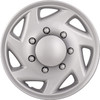 HubStar Hubcap Replacement for Ford Van (1998-2023) - 16-inch wheel, Silver (1 piece)