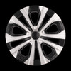 Toyota Corolla 2020-2022 / Prius 2019-2022 / Prius Prime 2020-2022 Replica Hubcap, 15-inch Silver & Black (1 piece)