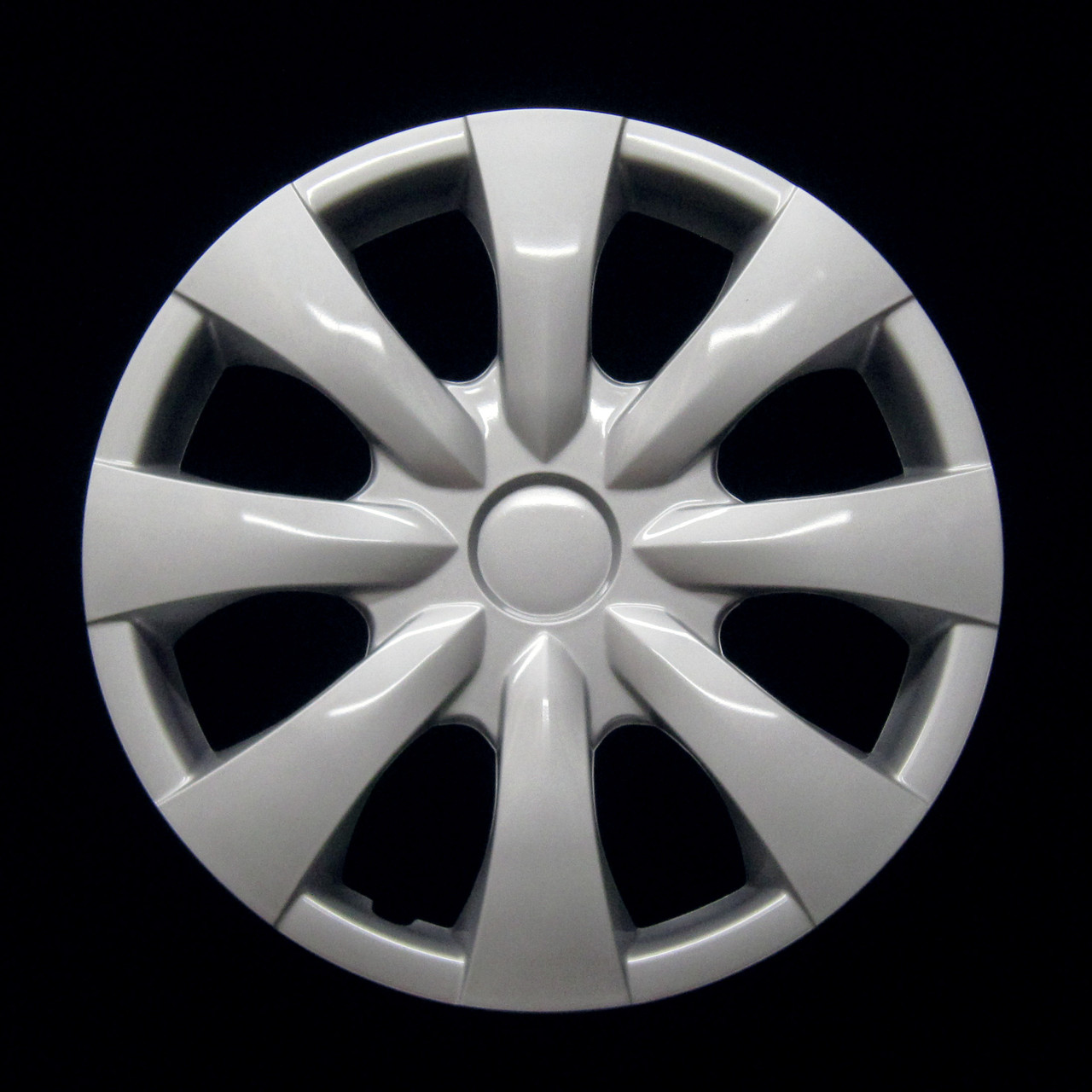 One (1) Single Silver Hubcap For 2009-2013 Toyota Corolla 15" Steel Wheel - Open Box B Grade