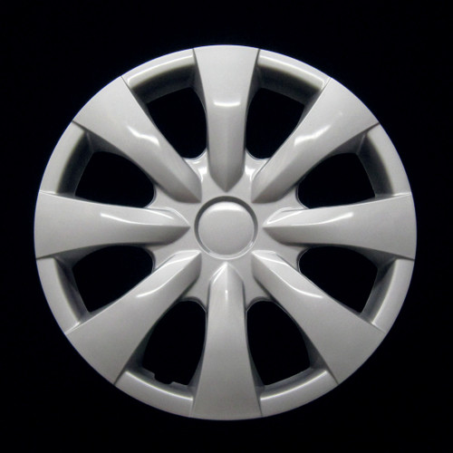 Toyota Corolla (2009-2013) Replica Hubcap, 15", Silver (single hubcap)