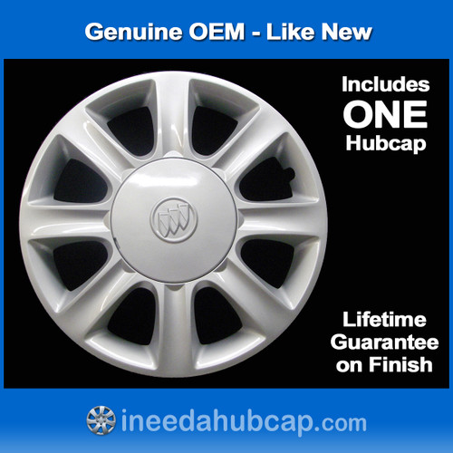 Buick Allure, LaCrosse (2005-2008) 16" Hubcap - Professionally Reconditioned