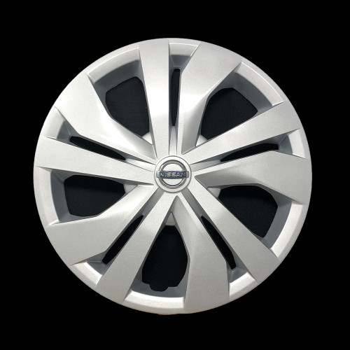 Nissan Versa Note (2017-2024) 15" Hubcap - Professionally Reconditioned - chrome emblem Nissan Versa Note (2017-2024) 15" Hubcap - Professionally Reconditioned - chrome emblem