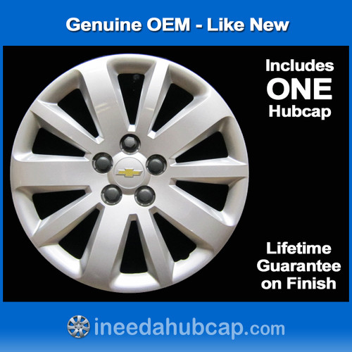 Chevrolet Cruze (2011-2013) 16" Hubcap - Professionally Reconditioned