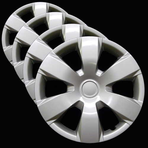 Universal Silver 16 Inch Replacement Hubcap 61137 Set of 4