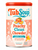 Front-facing concept mockup of TubSoup Peachy Clean Chowder children’s bubble bath in a soup-can-inspired 12 fl oz bottle.