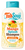 Front-facing concept mockup of TubSoup Mango Splash Shampoo in a 16 fl oz cream-colored bottle with a turquoise flip-top cap, mango artwork, yellow bubbles, and a yellow rubber duck.