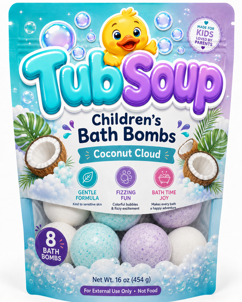 Coconut Cloud Bath Bombs