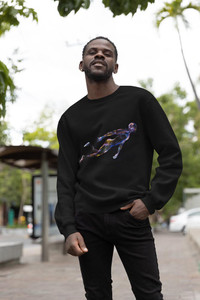 The Flying African - Unisex Crewneck Sweatshirt The Flying African - Unisex Crewneck Sweatshirt