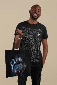 Amma Creates the World, Molding the Po - Tote Bag