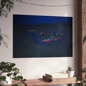 Blackstar Sanctuary The Return - Fine Art Print Blackstar Sanctuary The Return - Fine Art Print